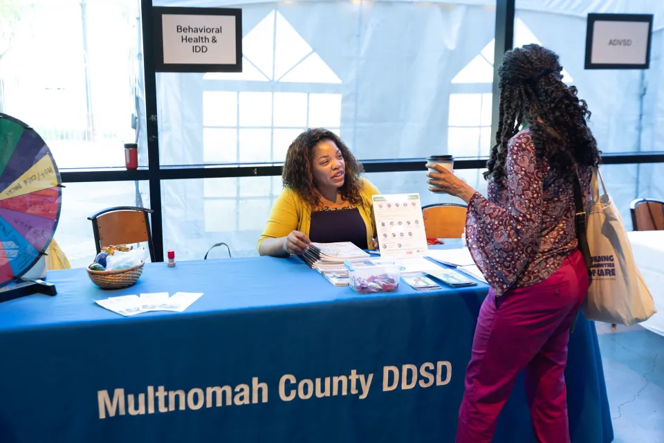 Multnomah County vendor table