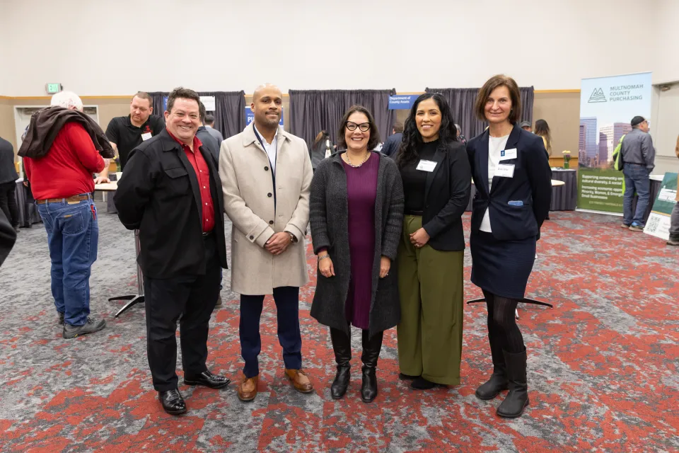 5 people from Metro and Multnomah County