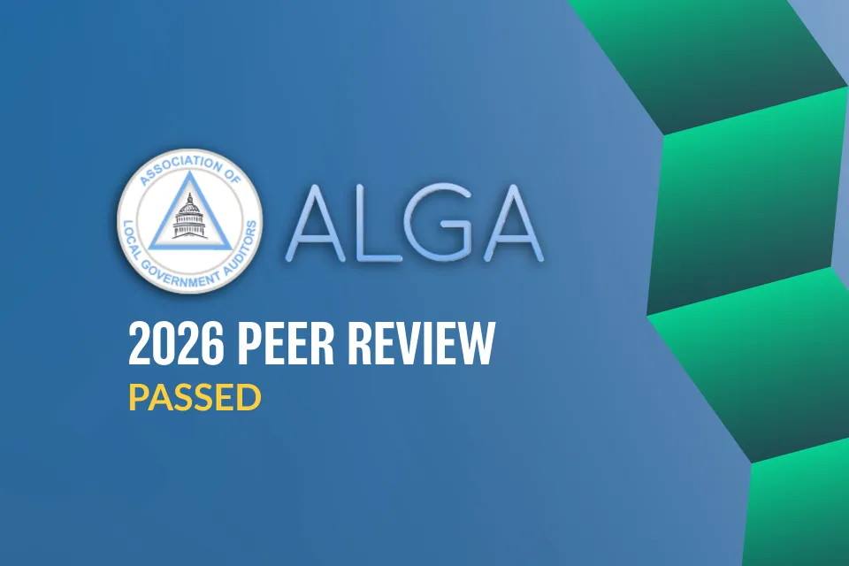 Logo of ALGA and text that says, "2026 Peer Review Passed"