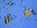 peeling paint