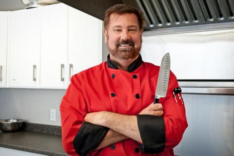 smiling chef