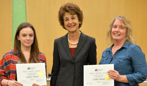 Linda and Amber Holub