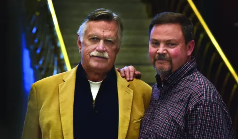 Dave Carboneau (left) and Robert Justus