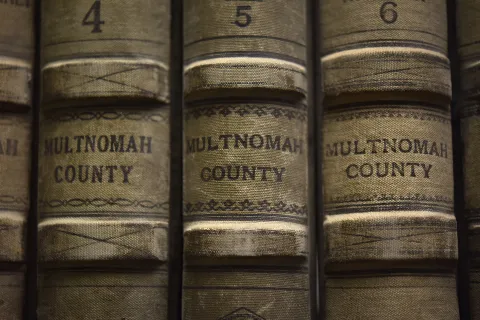 County recording books