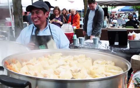 tamale vendor