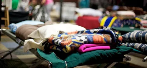 Mass shelter preparation by the City of Portland