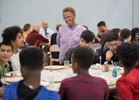 Lela Triplett-Roberts, winner of the 2018 Gladys McCoy Award