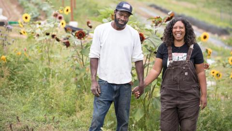 Art Shaver and Shantae Johnson began with an idea to farm for their family, then launched a nonprofit to farm for their community.