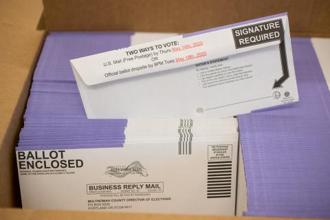 Image of ballot return envelope