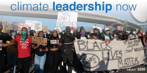 Climate Leadership Now Image of Black Lives Matter Protests