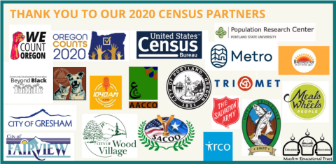 Thank you Census partners