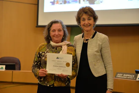 Debra Giannini is a 2016 Volunteer Recognition Award winner