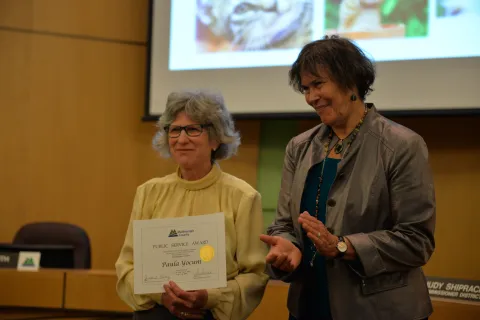 Paula Yocum is a 2016 Volunteer Recognition Award winner.