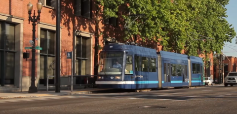 Trimet Streetcar Shot