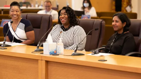 Photo of Office of Diversity and Equity and Employee Resource Group leaders