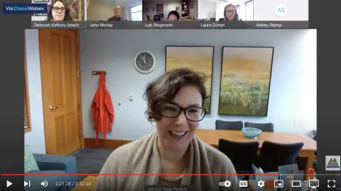 JVP at Board Meeting