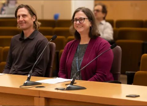Hotline Director Marc Rose & County Auditor Jennifer McGuirk testify about the hotline's importance