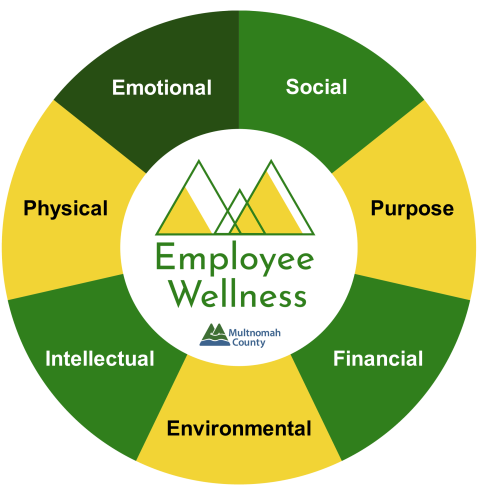 7 Dimensions of Wellness Wheel