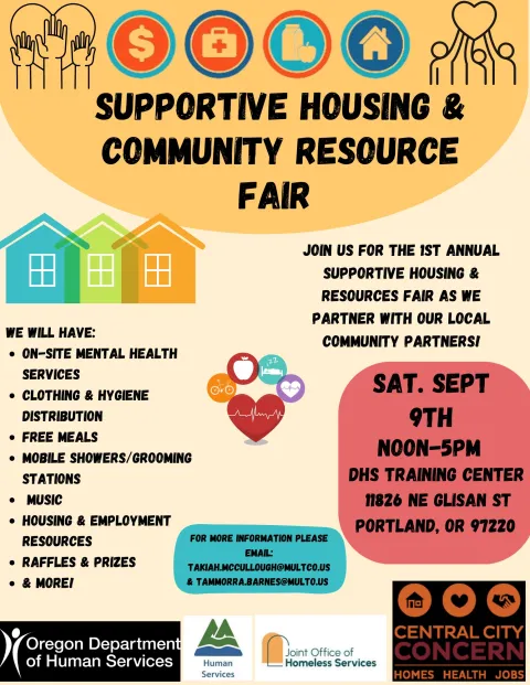 2023 Supportive Housing Event Flyer