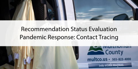 Recommendation Status Evaluation Pandemic Response Contact Tracing