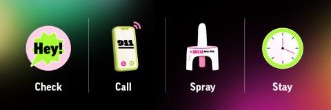 Check, Call, Spray, Stay