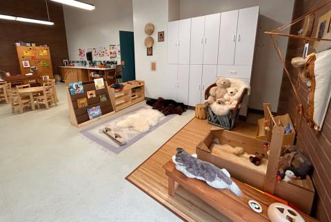 Chaku Manaqi-Łush playgroup space for Native families.