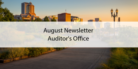 Auditor McGuirk’s August 2024 Newsletter