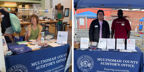 Community Engagement Multnomah County Auditor's Office August 2024