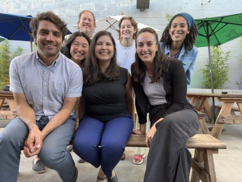 Members of the Multnomah County Office of Sustainability team poses for a group picture