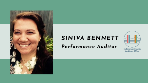 welcome header of Siniva Bennett