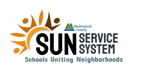 SUN Service System Logo that says Schools Uniting Neighborhoods