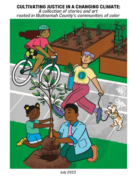 Cover of 2023 Environmental Justice Zine
