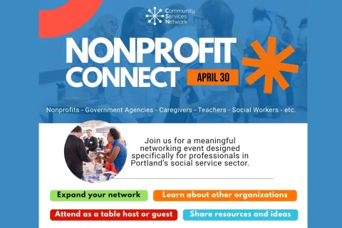 CSN Nonprofit Connect promotional flyer