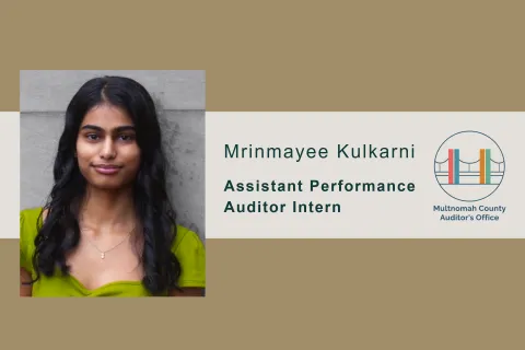 Welcoming Mrinmayee Kulkarni Assistant Performance Auditor C2C Intern