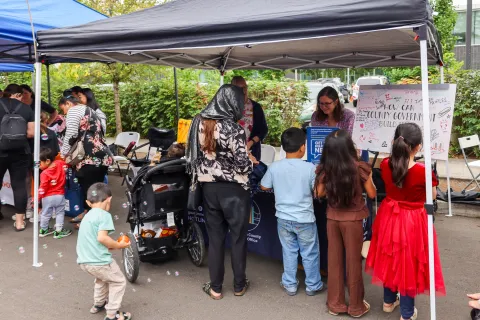 Oficina del Autor del Condado de Multnomah en la Fiesta Vecinal y Feria de Resiliencia de CSN